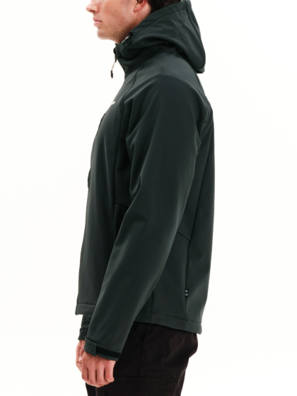 EMERSON MEN’S HOODED RAGLAN BONDED JACKET
