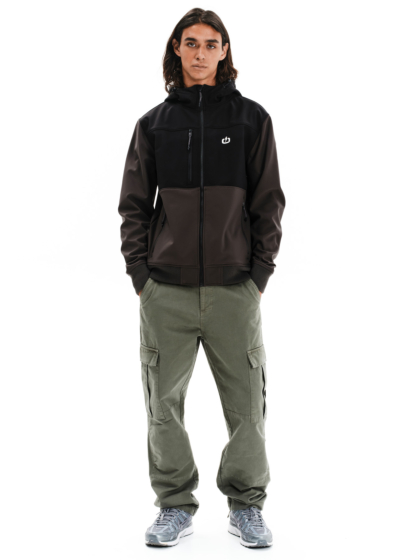EMERSON MEN’S HOODED BONDED BOMBER JACKET