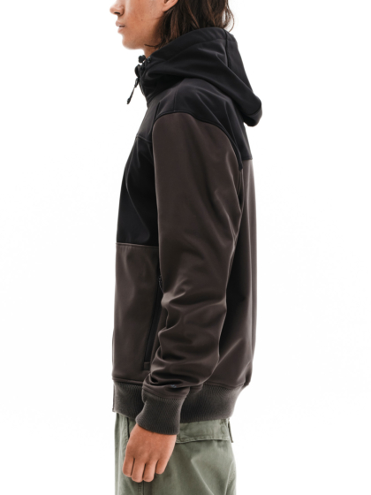 EMERSON MEN’S HOODED BONDED BOMBER JACKET