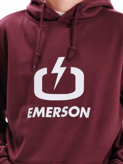 EMERSON MEN’S CLASSIC LOGO PULLOVER HOODIE