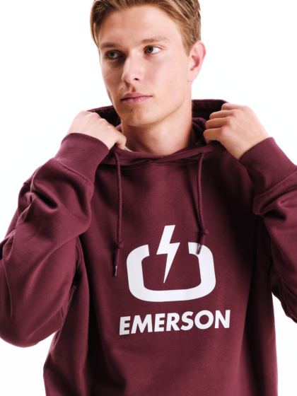 EMERSON MEN’S CLASSIC LOGO PULLOVER HOODIE
