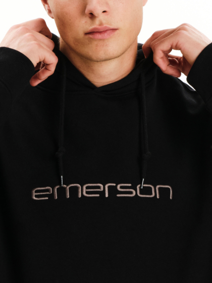 EMERSON MEN’S LOGO PULLOVER HOODIE