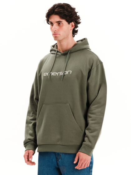 EMERSON MEN’S LOGO PULLOVER HOODIE