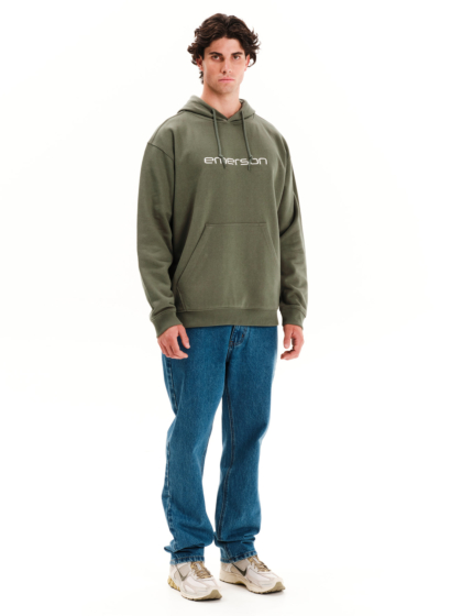 EMERSON MEN’S LOGO PULLOVER HOODIE