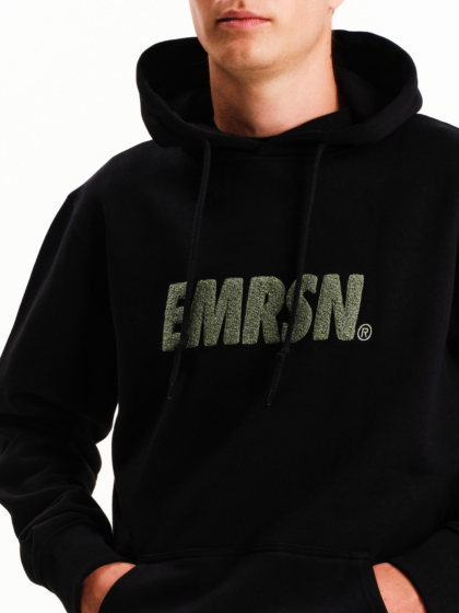 EMERSON MEN’S LOGO PULLOVER HOODIE