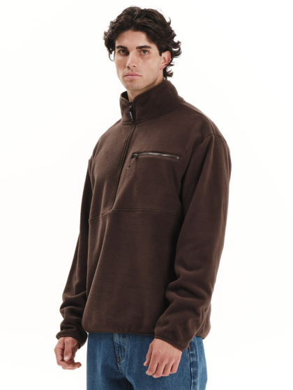 EMERSON ΑΝΔΡΙΚΟ FLEECE ΜΕ ΑΝΟΙΓΜΑ ΦΕΡΜΟΥΑΡ ΜΕΧΡΙ ΤΟ ΣΤΗΘΟΣ