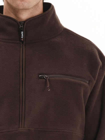 EMERSON ΑΝΔΡΙΚΟ FLEECE ΜΕ ΑΝΟΙΓΜΑ ΦΕΡΜΟΥΑΡ ΜΕΧΡΙ ΤΟ ΣΤΗΘΟΣ
