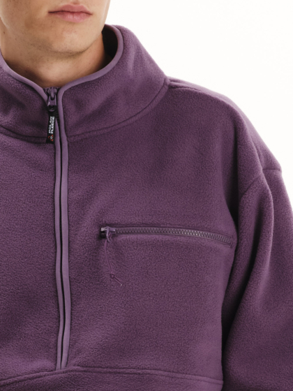EMERSON ΑΝΔΡΙΚΟ FLEECE ΜΕ ΑΝΟΙΓΜΑ ΦΕΡΜΟΥΑΡ ΜΕΧΡΙ ΤΟ ΣΤΗΘΟΣ