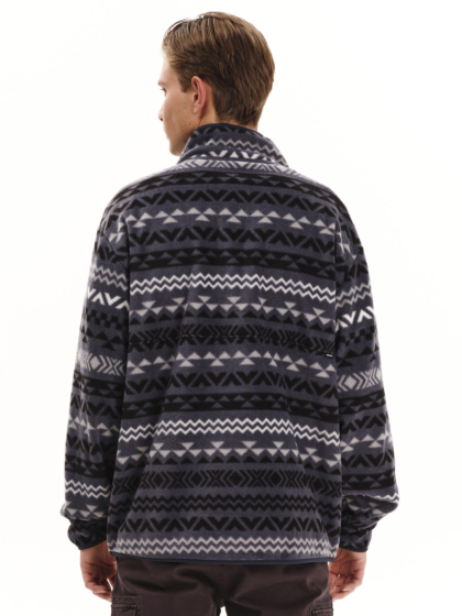 EMERSON ΑΝΔΡΙΚΟ FLEECE ΜΕ ΑΝΟΙΓΜΑ ΦΕΡΜΟΥΑΡ ΜΕΧΡΙ ΤΟ ΣΤΗΘΟΣ