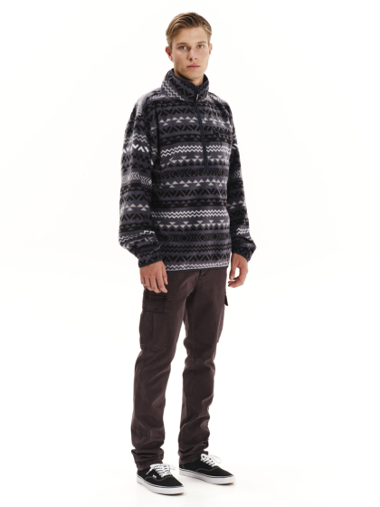 EMERSON ΑΝΔΡΙΚΟ FLEECE ΜΕ ΑΝΟΙΓΜΑ ΦΕΡΜΟΥΑΡ ΜΕΧΡΙ ΤΟ ΣΤΗΘΟΣ