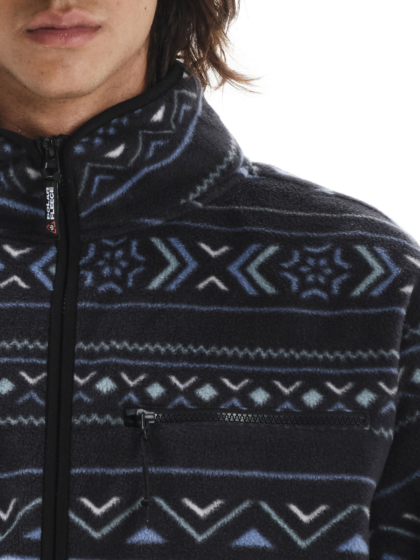 EMERSON ΑΝΔΡΙΚΟ FLEECE ΜΕ ΑΝΟΙΓΜΑ ΦΕΡΜΟΥΑΡ ΜΕΧΡΙ ΤΟ ΣΤΗΘΟΣ