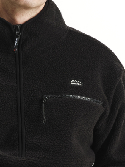 EMERSON ΑΝΔΡΙΚΟ FLEECE ΜΕ ΑΝΟΙΓΜΑ ΦΕΡΜΟΥΑΡ ΜΕΧΡΙ ΤΟ ΣΤΗΘΟΣ