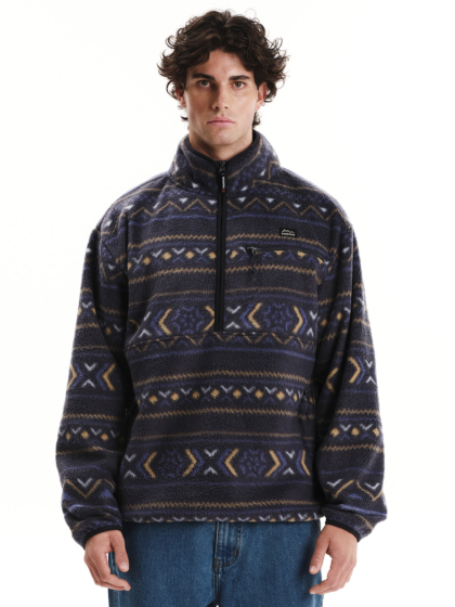 EMERSON ΑΝΔΡΙΚΟ FLEECE ΜΕ ΦΕΡΜΟΥΑΡ ΜΕΧΡΙ ΤΟ ΣΤΗΘΟΣ