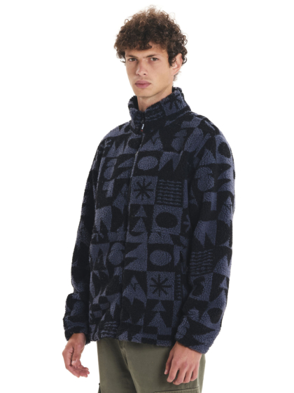 EMERSON MEN’S FULL ZIP SHERPA FLEECE