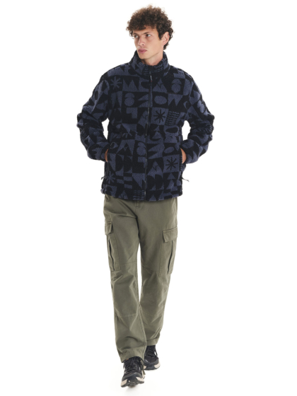 EMERSON MEN’S FULL ZIP SHERPA FLEECE