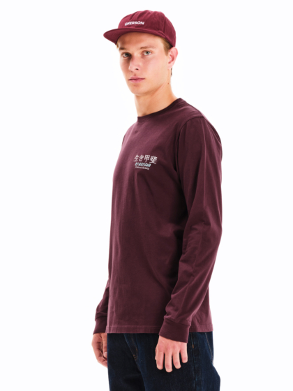 EMERSON MEN’S “EMERSON CULTURAL SOCIETY” LONG SLEEVE TEE