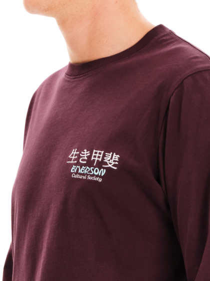 EMERSON MEN’S “EMERSON CULTURAL SOCIETY” LONG SLEEVE TEE