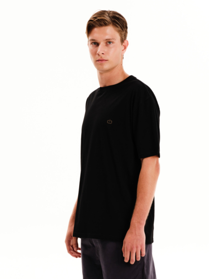EMERSON ΑΝΔΡΙΚΟ ΜΟΝΟΧΡΩΜΟ ΚΟΝΤΟΜΑΝΙΚΟ T-SHIRT