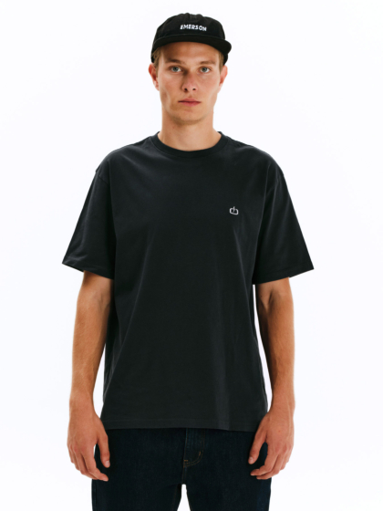 EMERSON ΑΝΔΡΙΚΟ ΜΟΝΟΧΡΩΜΟ ΚΟΝΤΟΜΑΝΙΚΟ T-SHIRT