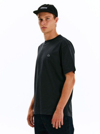 EMERSON ΑΝΔΡΙΚΟ ΜΟΝΟΧΡΩΜΟ ΚΟΝΤΟΜΑΝΙΚΟ T-SHIRT
