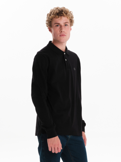 EMERSON MEN’S LONG SLEEVE POLO PIQUET