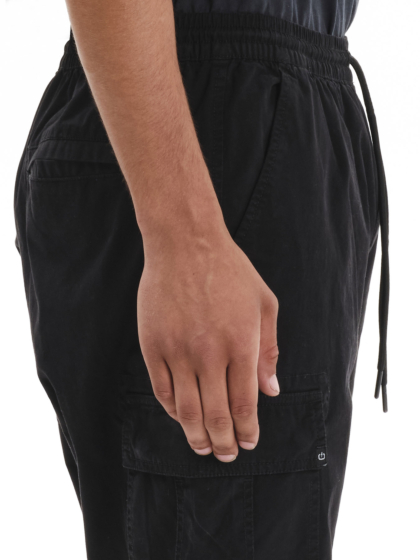 EMERSON MEN’S ELASTICATED WAIST CUFFED CARGO PANTS