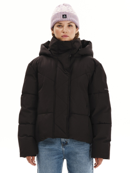 EMERSON WOMEN’S PUFFER JACKET WITH DETACHABLE HOOD