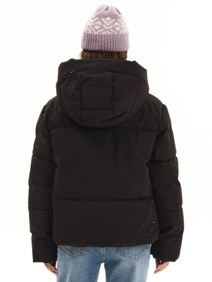 EMERSON WOMEN’S PUFFER JACKET WITH DETACHABLE HOOD