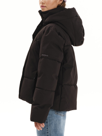 EMERSON WOMEN’S PUFFER JACKET WITH DETACHABLE HOOD
