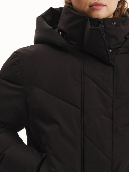 EMERSON WOMEN’S PUFFER JACKET WITH DETACHABLE HOOD