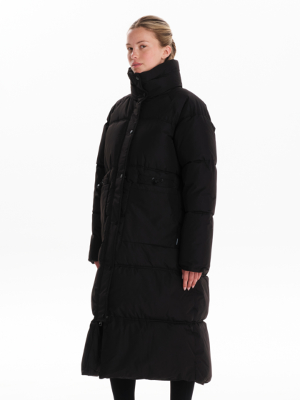 EMERSON WOMEN’S OVERSIZED PUFFER PARKA WITH ROLL-IN HOOD