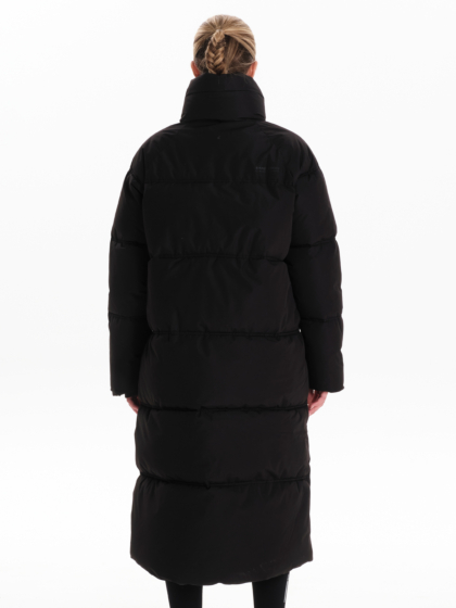 EMERSON WOMEN’S OVERSIZED PUFFER PARKA WITH ROLL-IN HOOD
