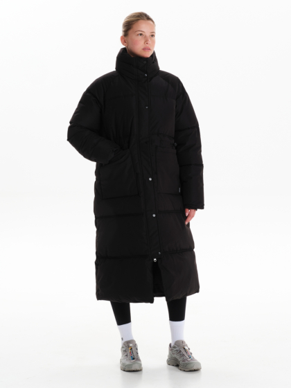 EMERSON WOMEN’S OVERSIZED PUFFER PARKA WITH ROLL-IN HOOD