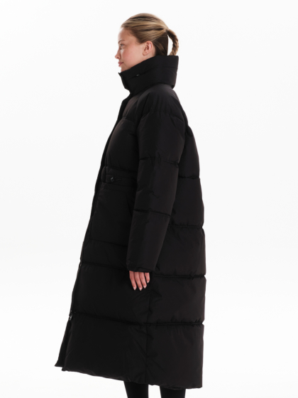 EMERSON WOMEN’S OVERSIZED PUFFER PARKA WITH ROLL-IN HOOD