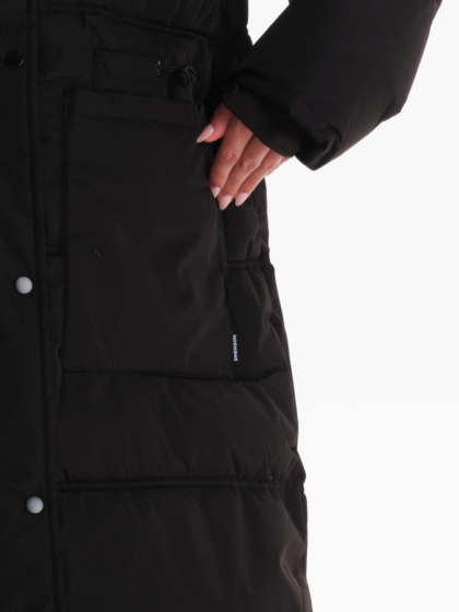 EMERSON WOMEN’S OVERSIZED PUFFER PARKA WITH ROLL-IN HOOD