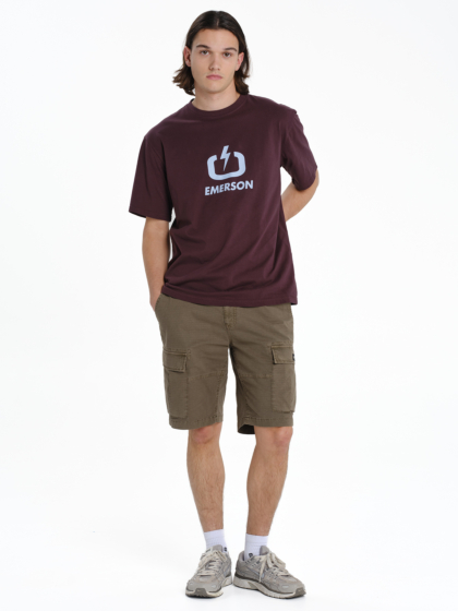 EMERSON LOGO ΑΝΔΡΙΚΟ ΚΟΝΤΟΜΑΝΙΚΟ T-SHIRT