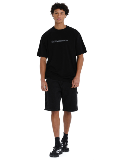 EMERSON LOGO ΑΝΔΡΙΚΟ ΚΟΝΤΟΜΑΝΙΚΟ T-SHIRT