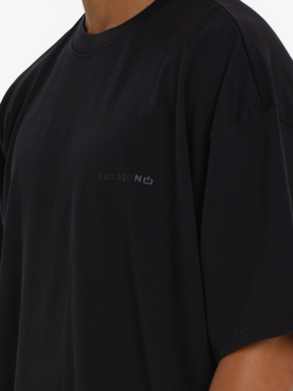 EMERSON ΜΟΝΟΧΡΩΜΟ ΑΝΔΡΙΚΟ ΚΟΝΤΟΜΑΝΙΚΟ OVERSIZED T-SHIRT