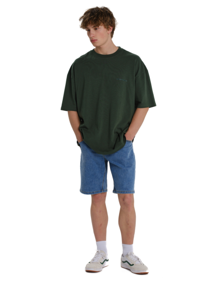 EMERSON ΜΟΝΟΧΡΩΜΟ ΑΝΔΡΙΚΟ ΚΟΝΤΟΜΑΝΙΚΟ OVERSIZED T-SHIRT