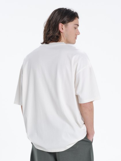 EMERSON ΜΟΝΟΧΡΩΜΟ ΑΝΔΡΙΚΟ ΚΟΝΤΟΜΑΝΙΚΟ OVERSIZED T-SHIRT