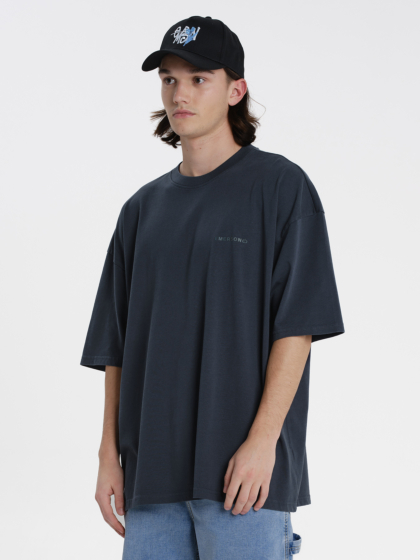EMERSON ΜΟΝΟΧΡΩΜΟ ΑΝΔΡΙΚΟ ΚΟΝΤΟΜΑΝΙΚΟ OVERSIZED T-SHIRT