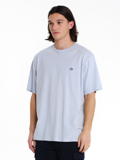 EMERSON ΑΝΔΡΙΚΟ ΜΟΝΟΧΡΩΜΟ ΚΟΝΤΟΜΑΝΙΚΟ T-SHIRT