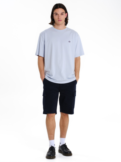 EMERSON ΑΝΔΡΙΚΟ ΜΟΝΟΧΡΩΜΟ ΚΟΝΤΟΜΑΝΙΚΟ T-SHIRT