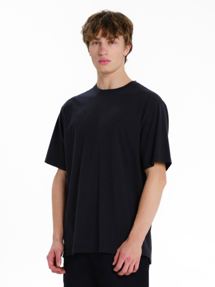 EMERSON ΑΝΔΡΙΚΟ ΜΟΝΟΧΡΩΜΟ ΚΟΝΤΟΜΑΝΙΚΟ T-SHIRT
