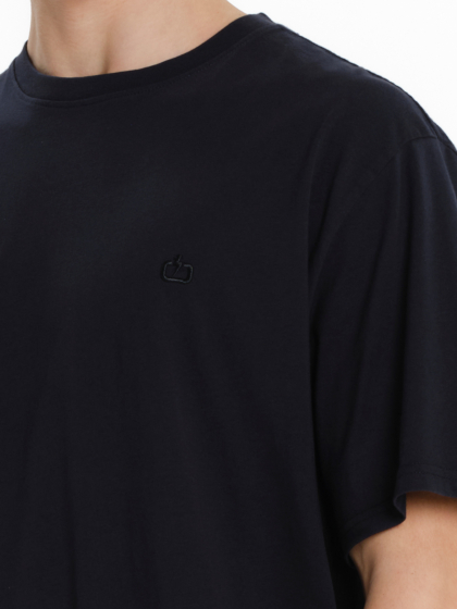 EMERSON ΑΝΔΡΙΚΟ ΜΟΝΟΧΡΩΜΟ ΚΟΝΤΟΜΑΝΙΚΟ T-SHIRT