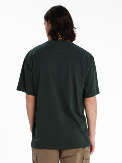 EMERSON ΑΝΔΡΙΚΟ ΜΟΝΟΧΡΩΜΟ ΚΟΝΤΟΜΑΝΙΚΟ T-SHIRT
