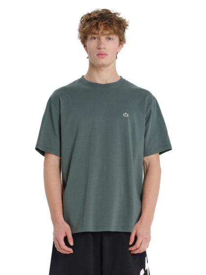 EMERSON ΑΝΔΡΙΚΟ ΜΟΝΟΧΡΩΜΟ ΚΟΝΤΟΜΑΝΙΚΟ T-SHIRT
