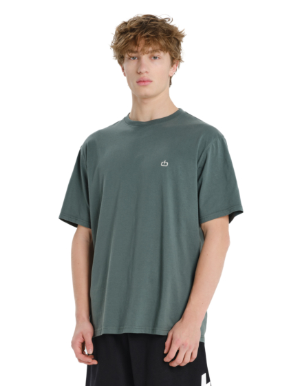 EMERSON ΑΝΔΡΙΚΟ ΜΟΝΟΧΡΩΜΟ ΚΟΝΤΟΜΑΝΙΚΟ T-SHIRT