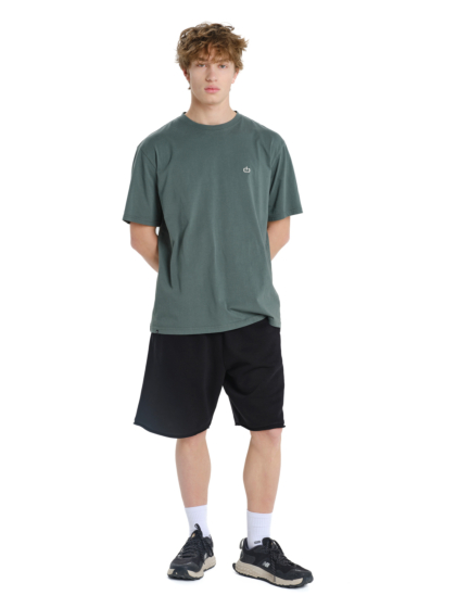 EMERSON ΑΝΔΡΙΚΟ ΜΟΝΟΧΡΩΜΟ ΚΟΝΤΟΜΑΝΙΚΟ T-SHIRT