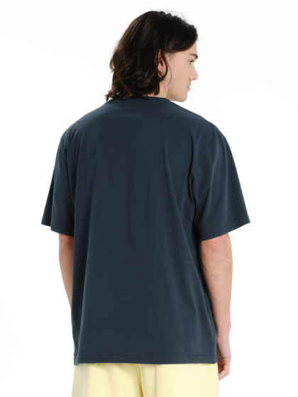 EMERSON ΑΝΔΡΙΚΟ ΜΟΝΟΧΡΩΜΟ ΚΟΝΤΟΜΑΝΙΚΟ T-SHIRT